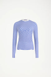 The Blue Target Top