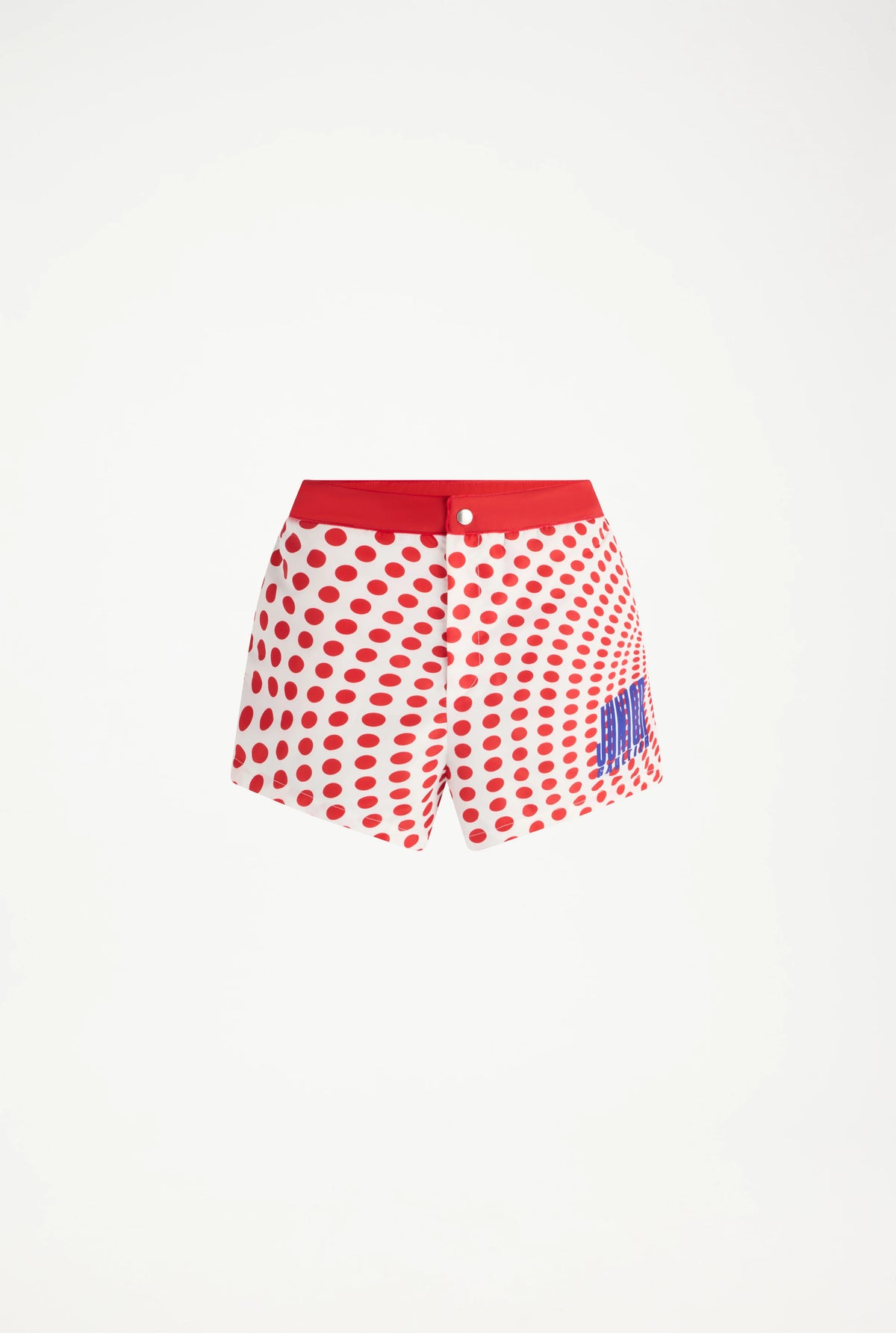 The Red Polka-Dot Swimming Briefs