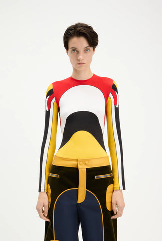 The Body Map Top