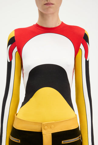 The Body Map Top