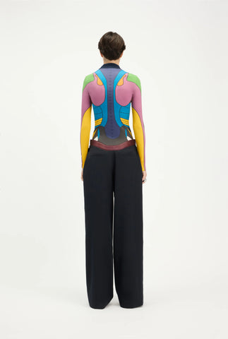 The Curved Suit Pants
