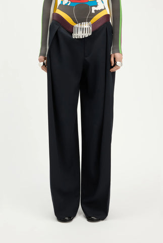 The Curved Suit Pants