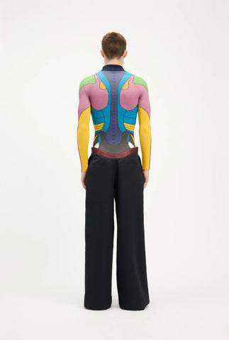 The Curved Suit Pants