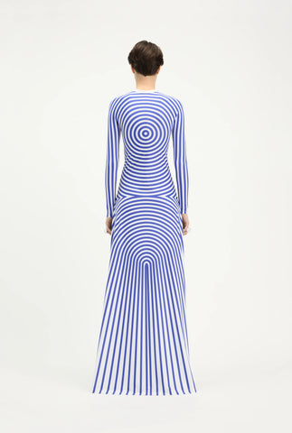 The Long Blue Target Dress