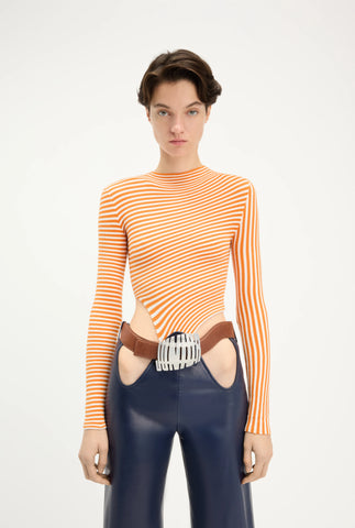 The Striped Bodysuit