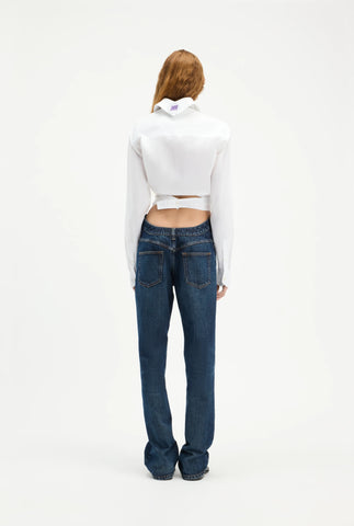 The Cropped Cache-Cœur Shirt