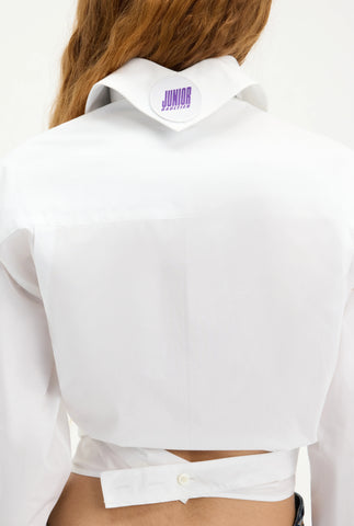 The Cropped Cache-Cœur Shirt