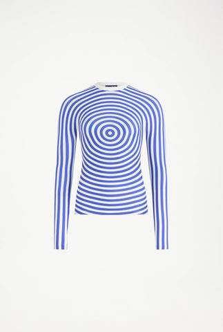 The Blue Target Top