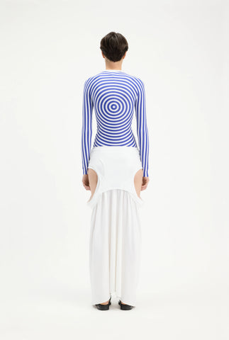 The Blue Target Top