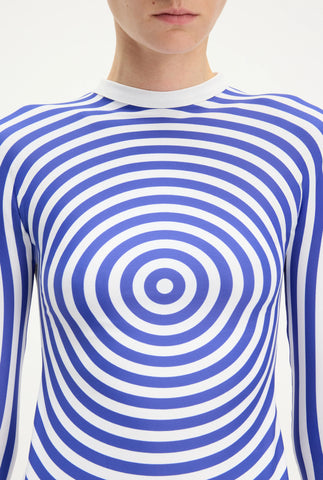 The Blue Target Top