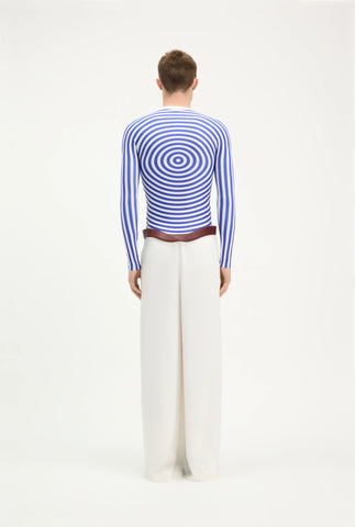 The Blue Target Top