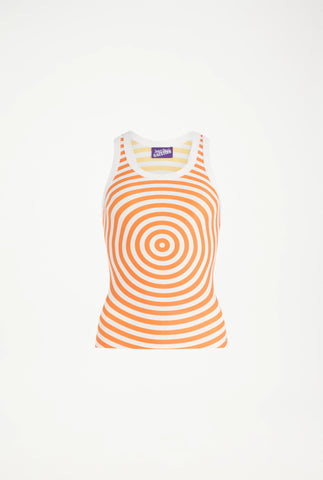 The Orange Target Tank Top