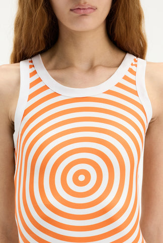 The Orange Target Tank Top