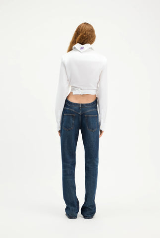 The Curved Denim Jeans