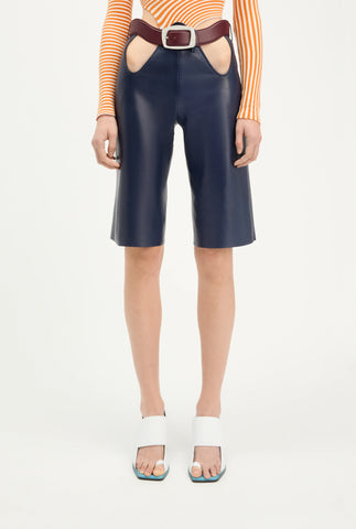 The Cut-Out Bermuda Shorts